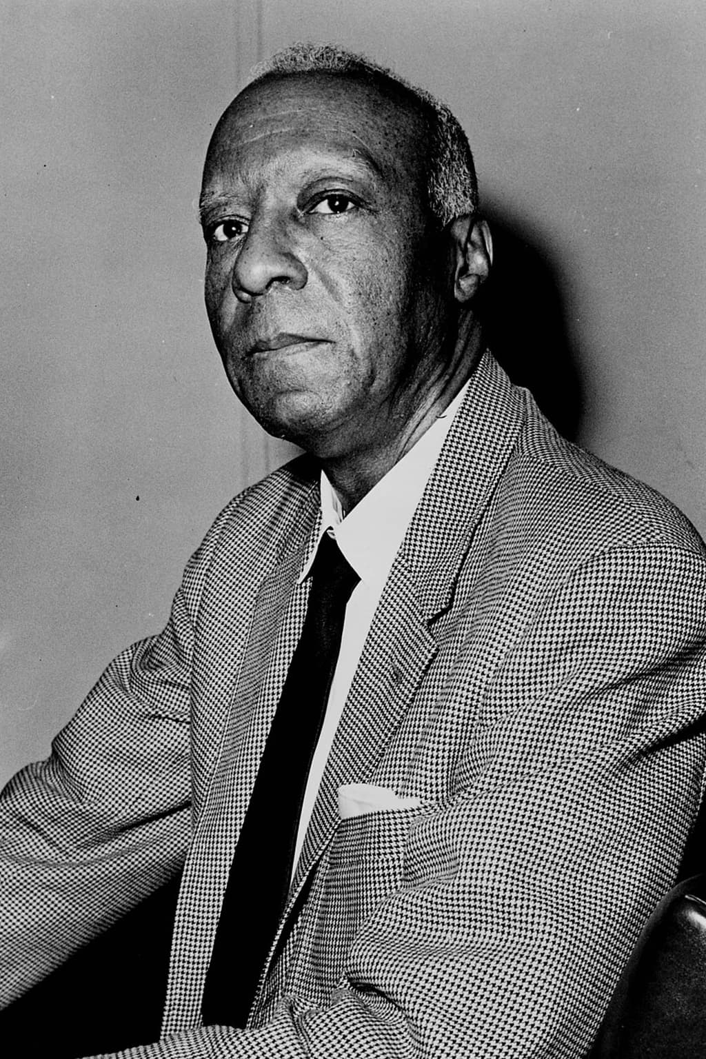 A. Philip Randolph in a 1963 photograph by John Bottega.