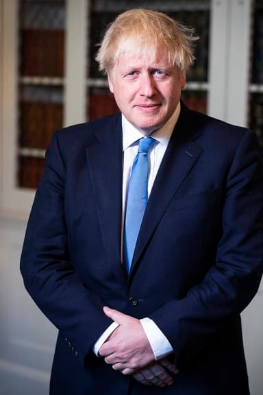 Official portrait photograph of Boris Johnson