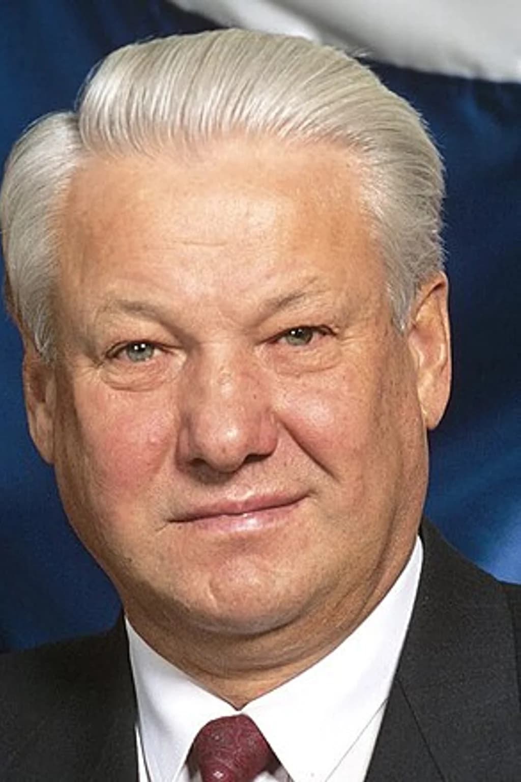 Portrait photograph of Boris Yeltsin