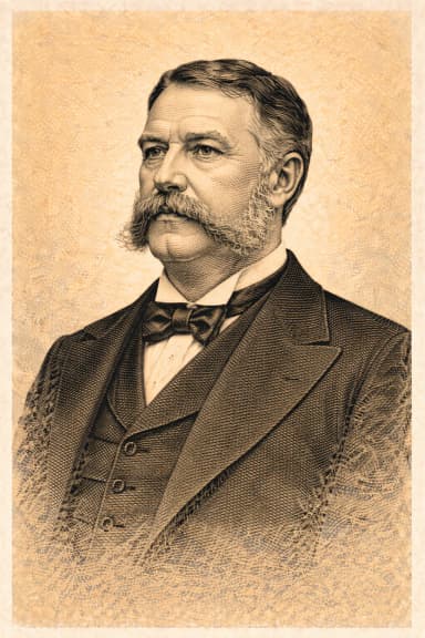 Portrait of Chester A. Arthur in formal presidential attire