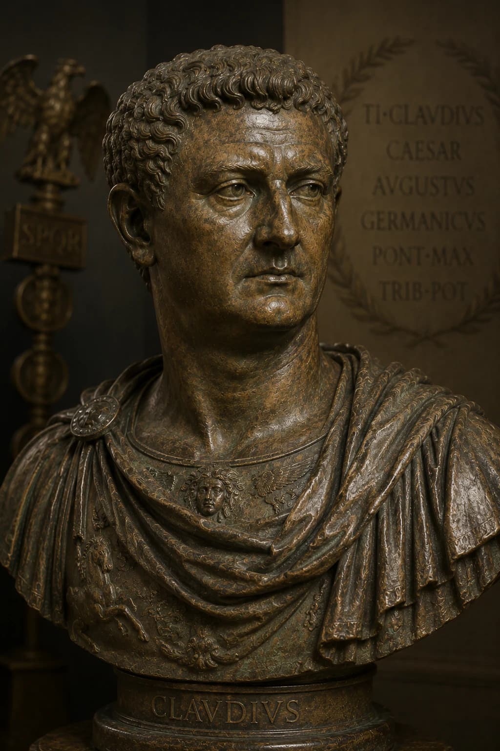 Portrait of Claudius