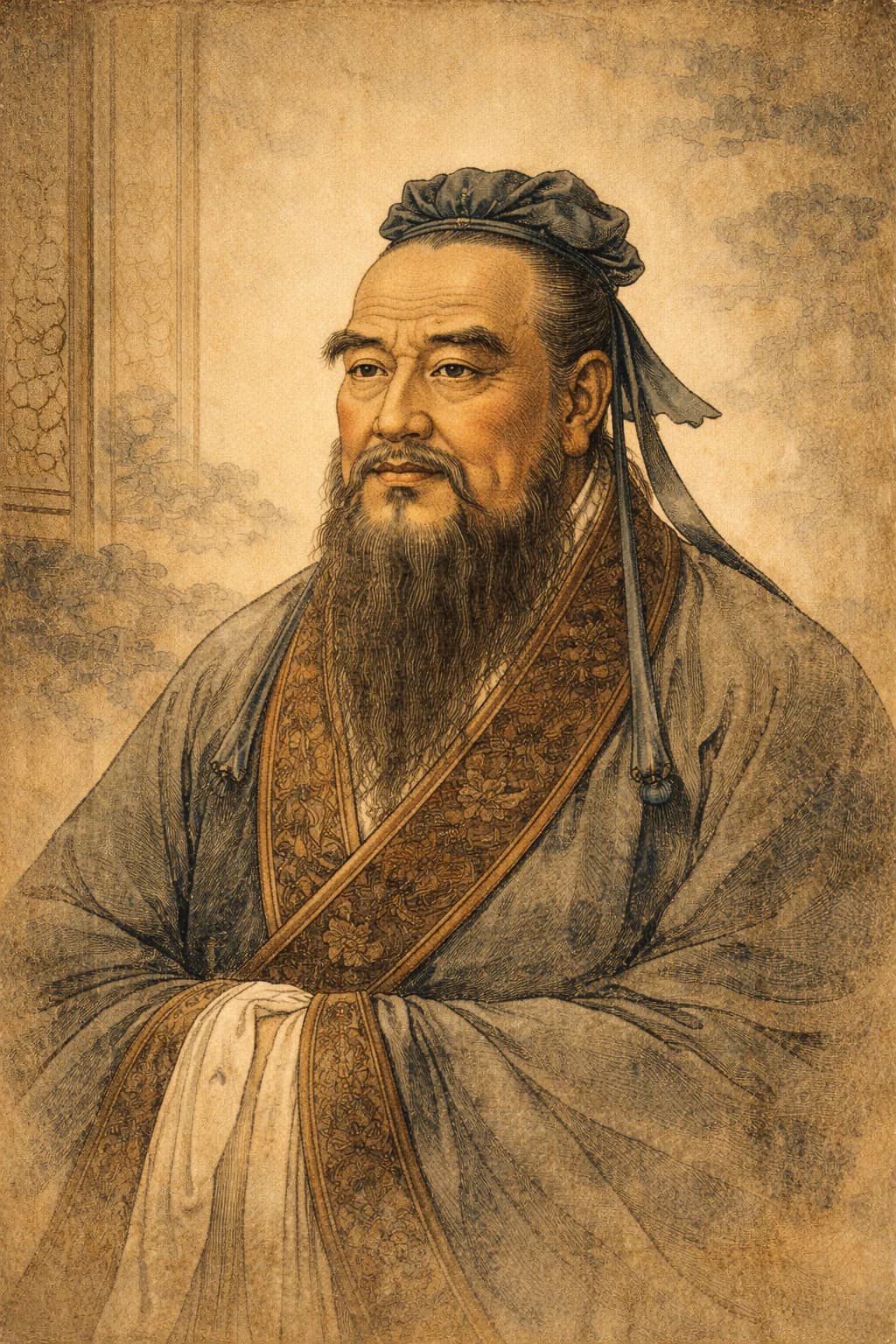 Confucius historical figure artwork