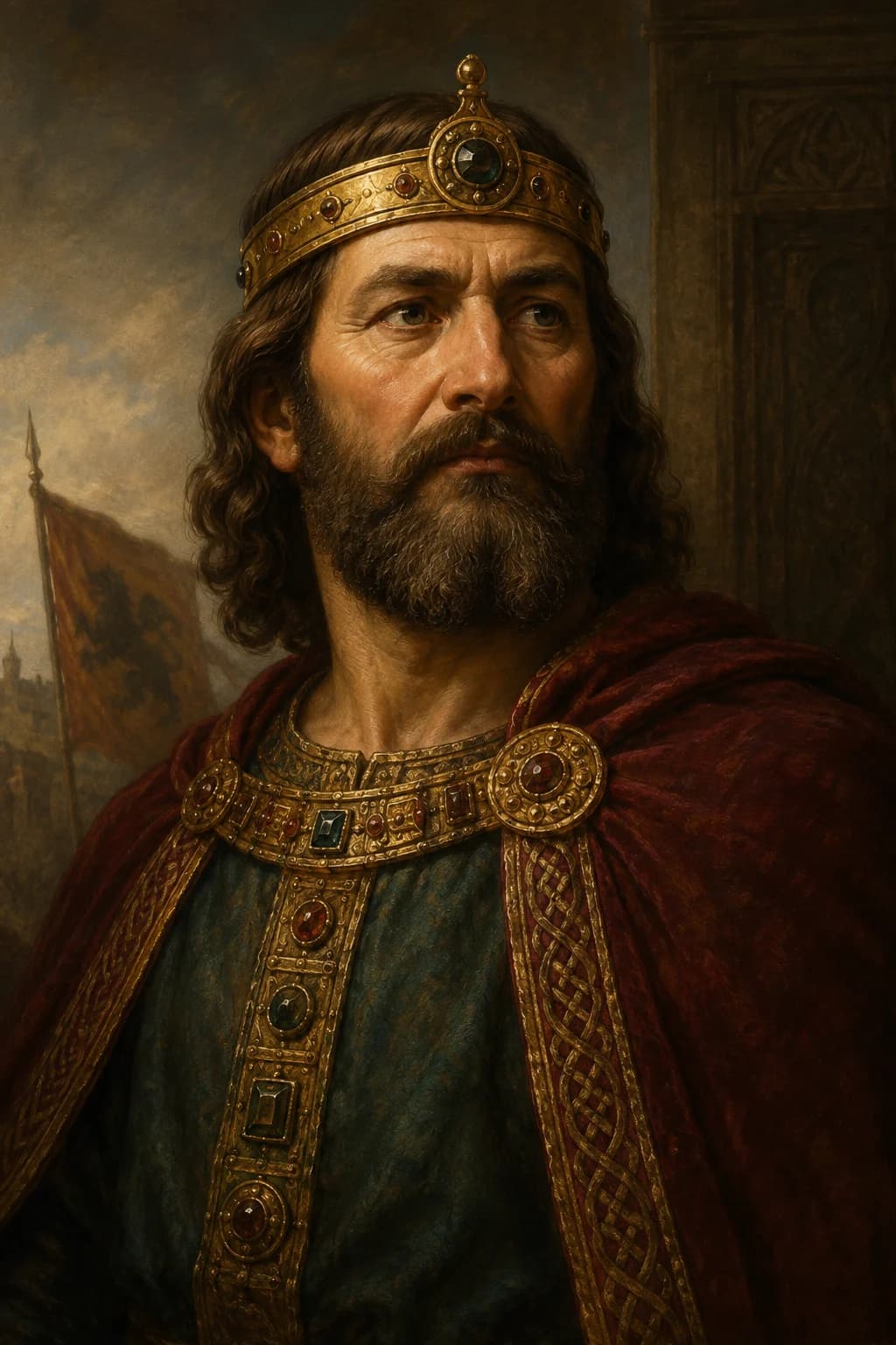 Portrait of Desiderius, last king of the Lombards