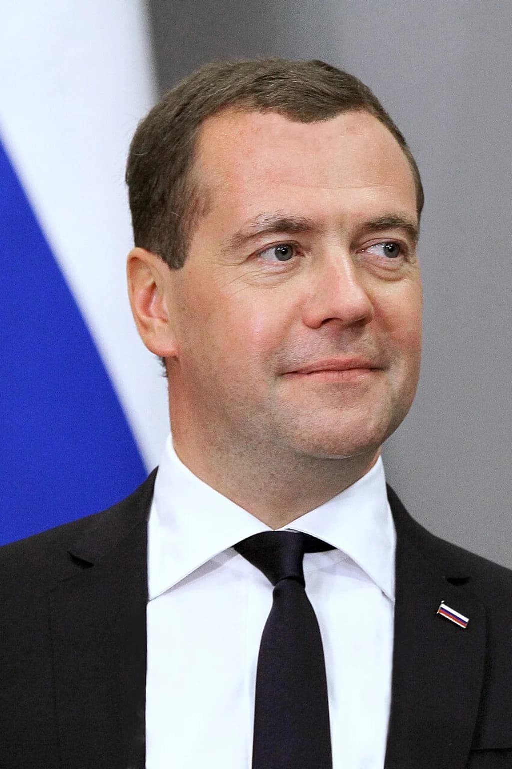 Official portrait photograph of Dmitry Medvedev