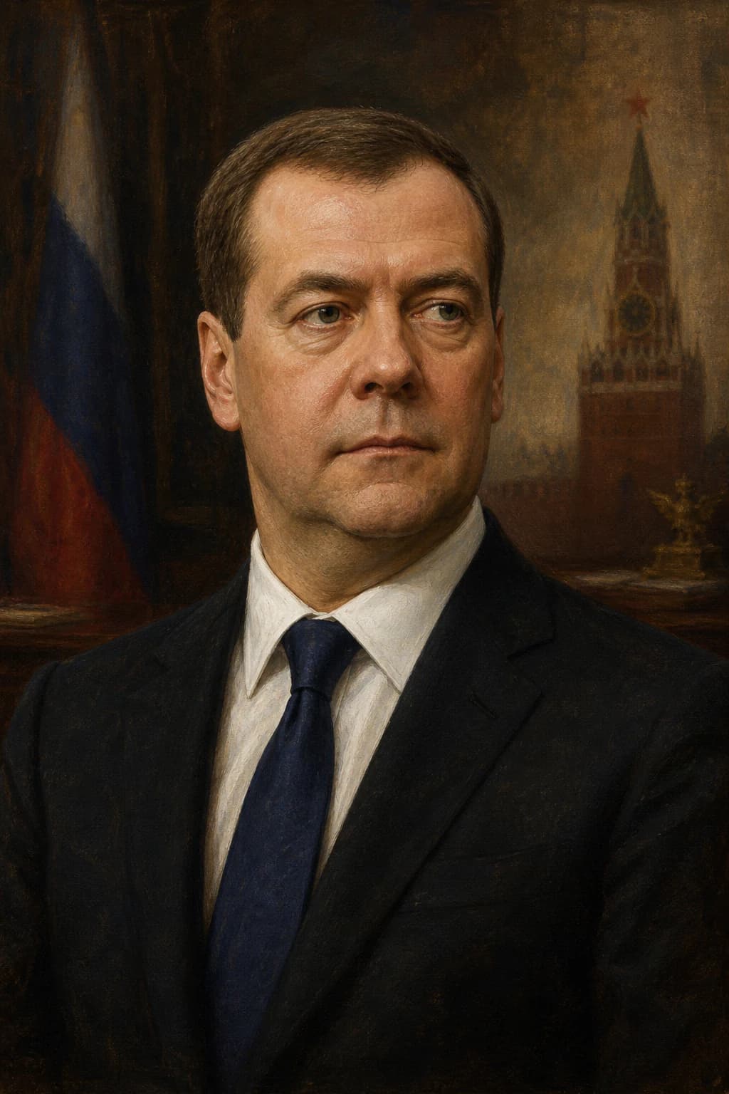 Portrait of Dmitry Medvedev