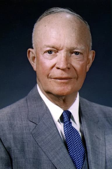 Portrait photograph of Dwight D. Eisenhower