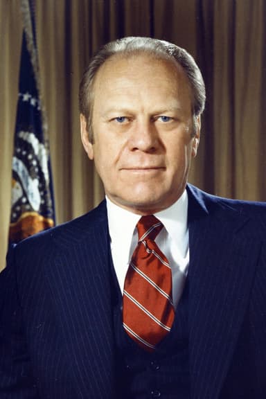 Portrait photograph of Gerald Ford