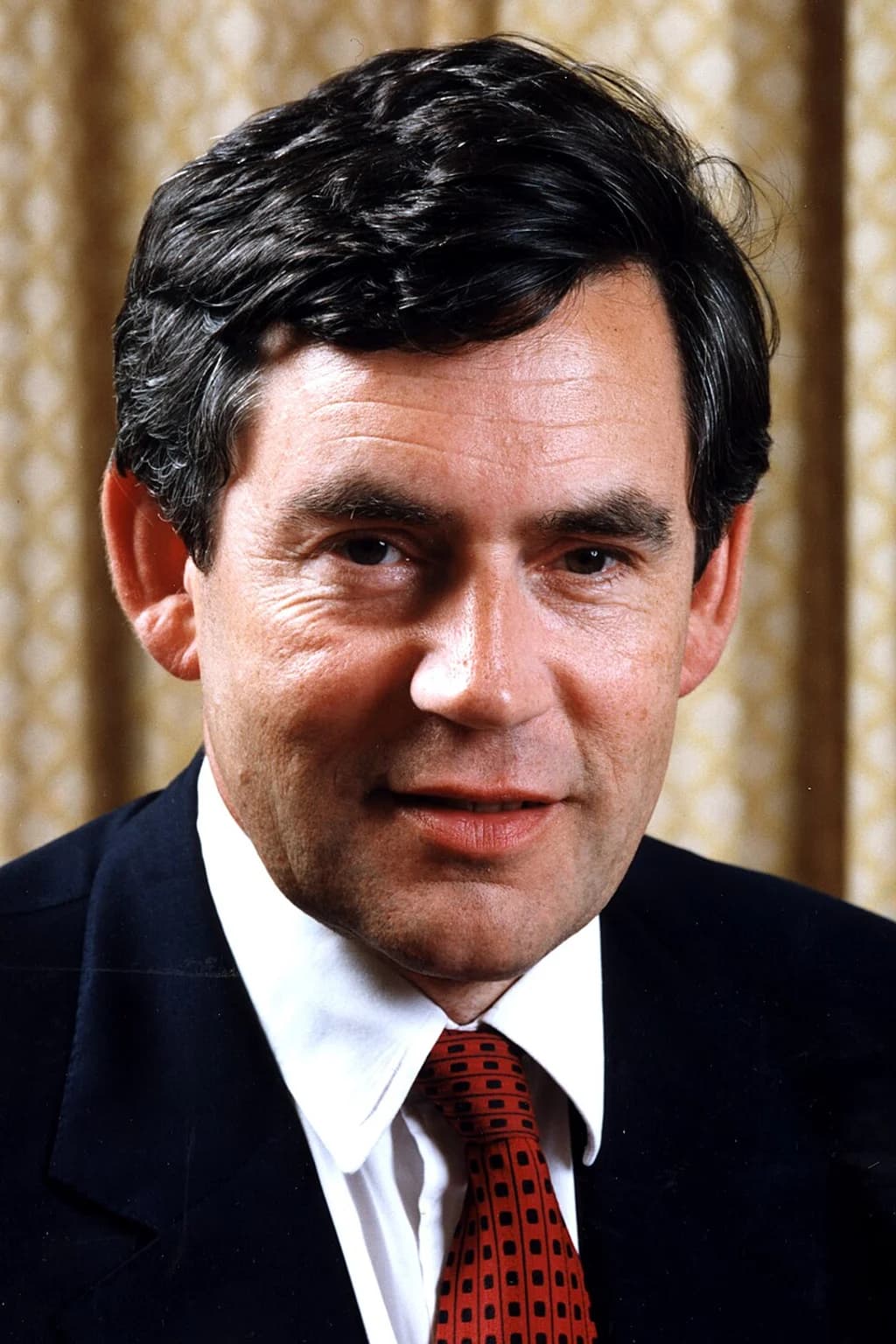 Official portrait photograph of Gordon Brown