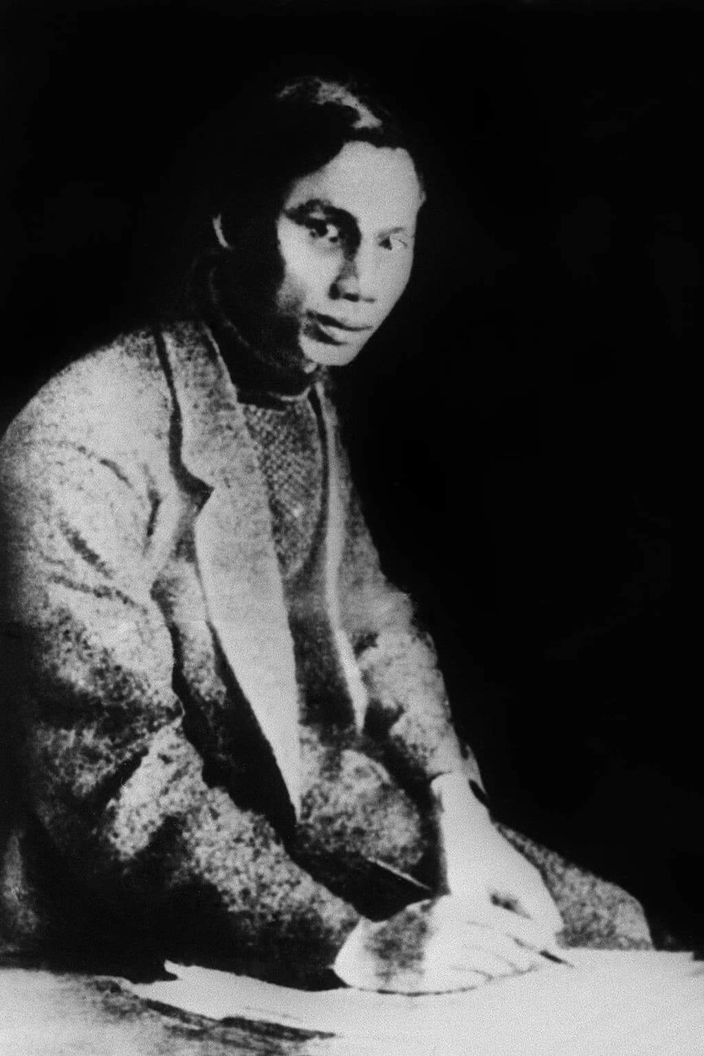 Portrait photograph of Ho Chi Minh