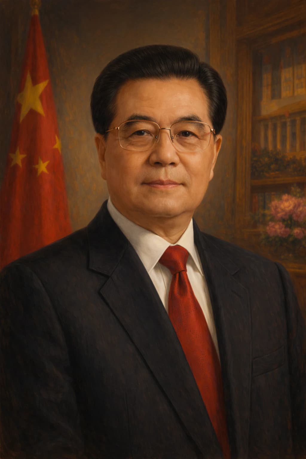 Portrait of Hu Jintao
