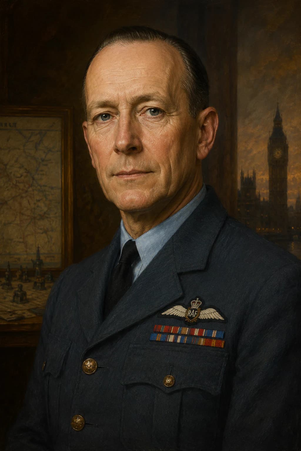 Portrait of Hugh Dowding