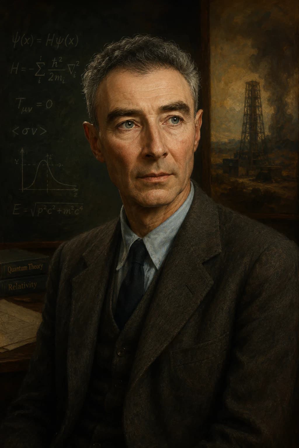Portrait of J. Robert Oppenheimer