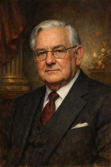 Portrait of James Callaghan in formal ministerial attire