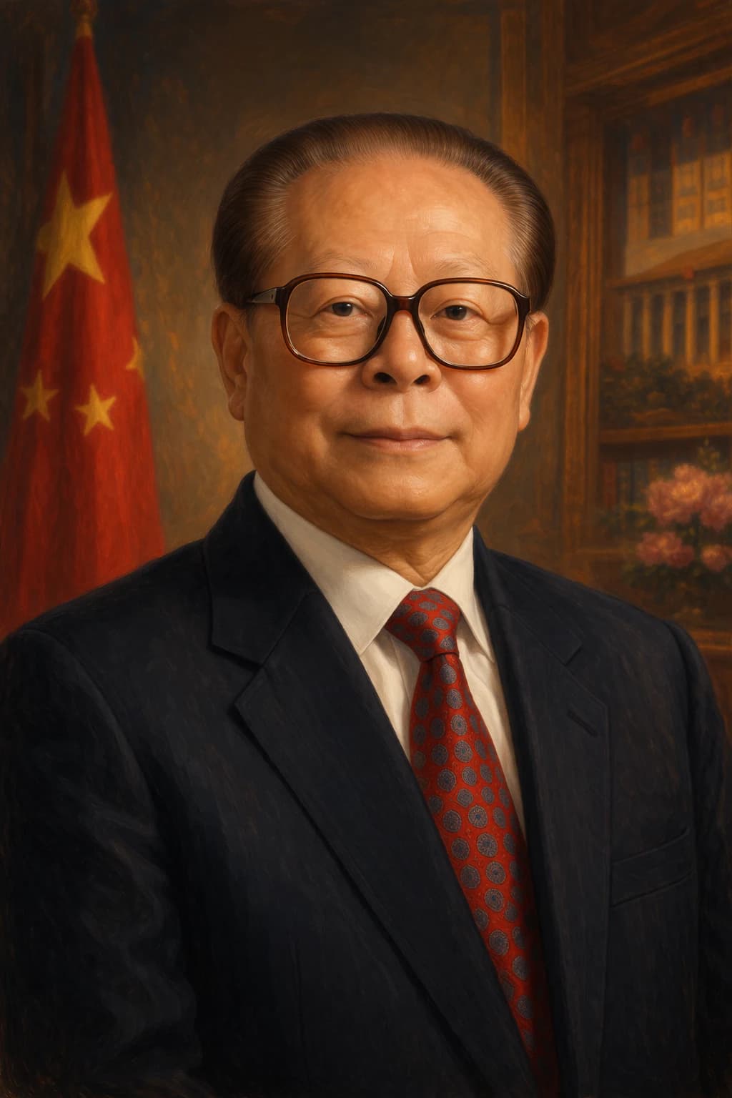 Portrait of Jiang Zemin
