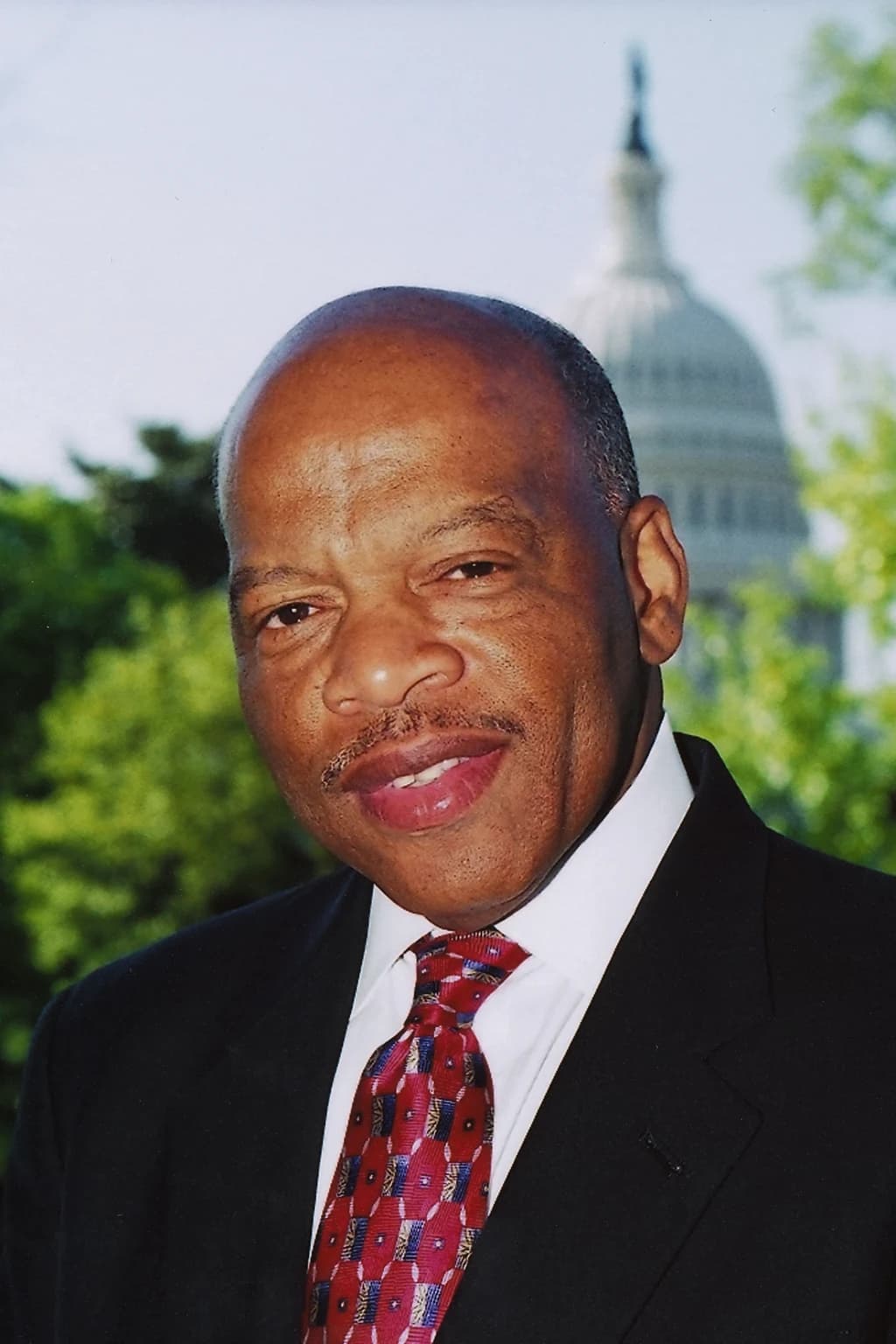 John Lewis in his official congressional portrait.