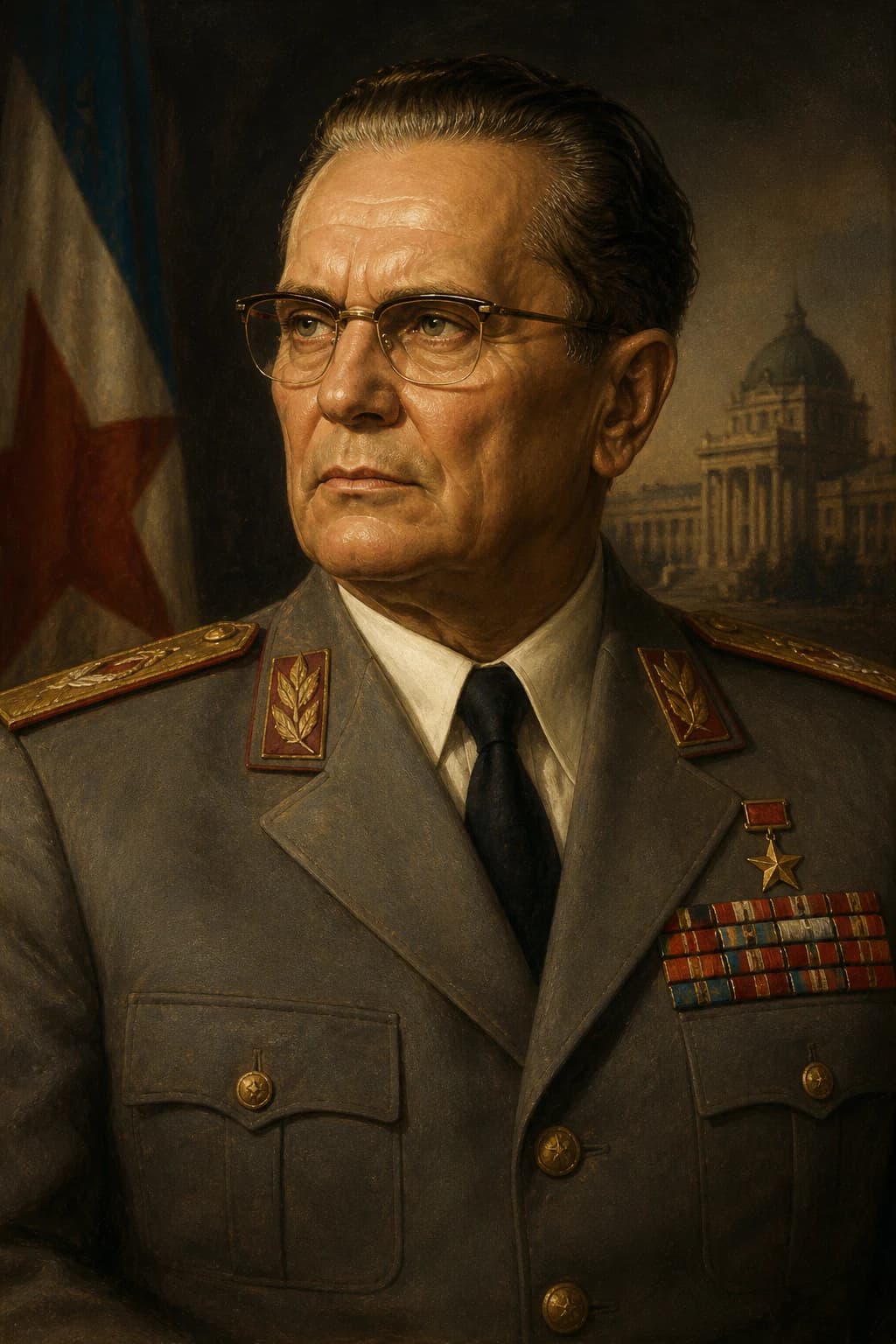 Portrait of Josip Broz Tito