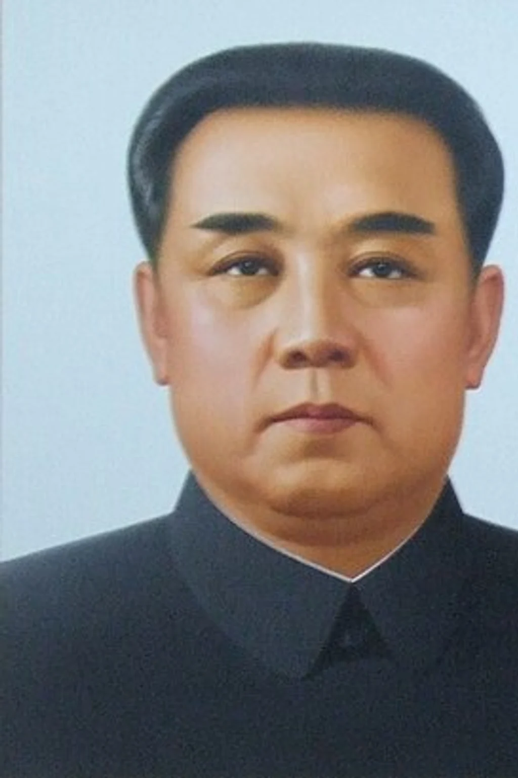 Portrait photograph of Kim Il-sung