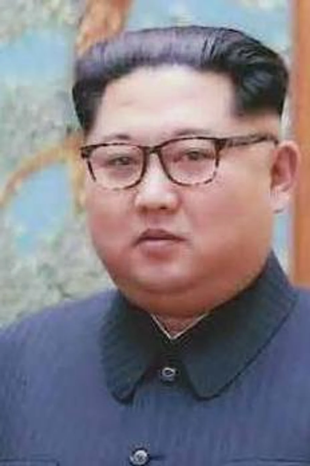 Public-domain photograph of Kim Jong Un