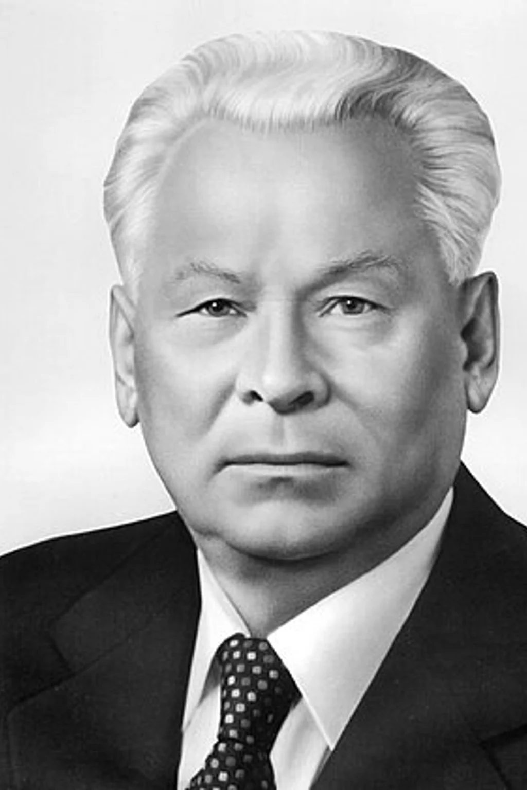 Portrait photograph of Konstantin Chernenko
