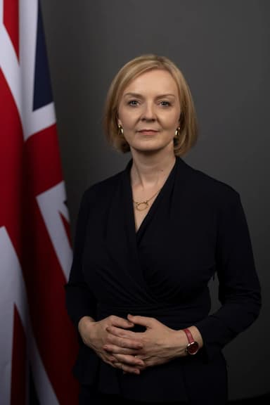 Official portrait photograph of Liz Truss