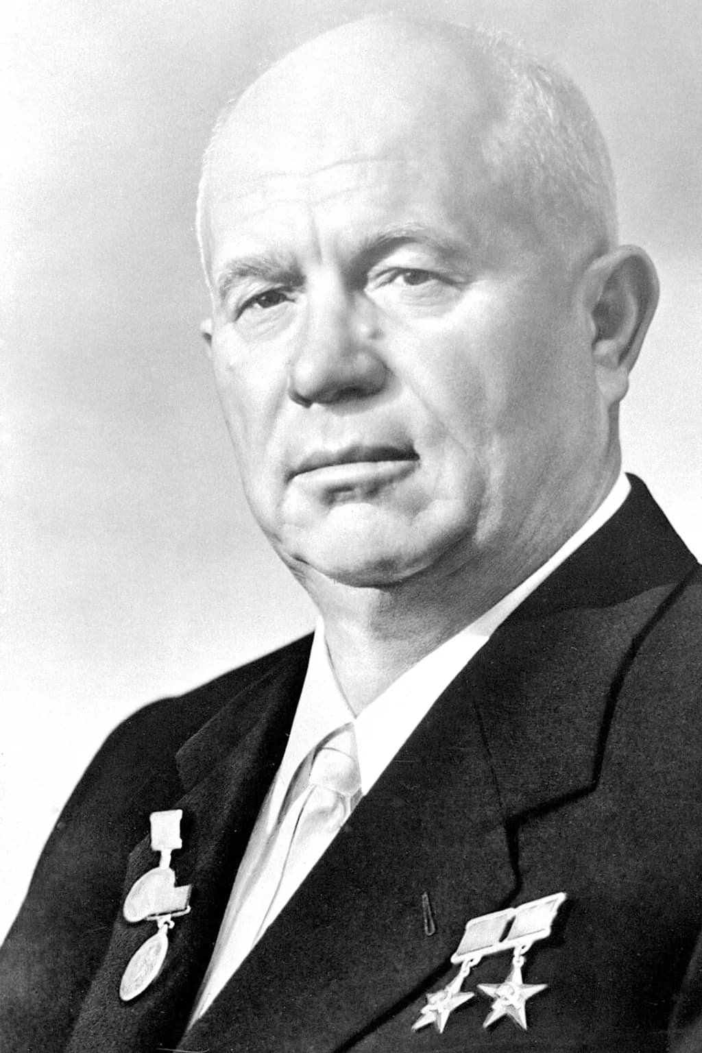 Portrait photograph of Nikita Khrushchev