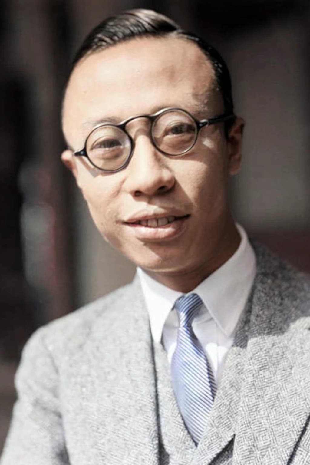 Portrait photograph of Puyi