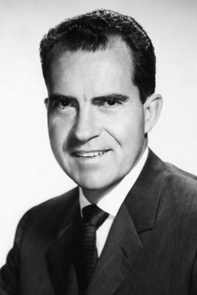 Portrait photograph of Richard Nixon