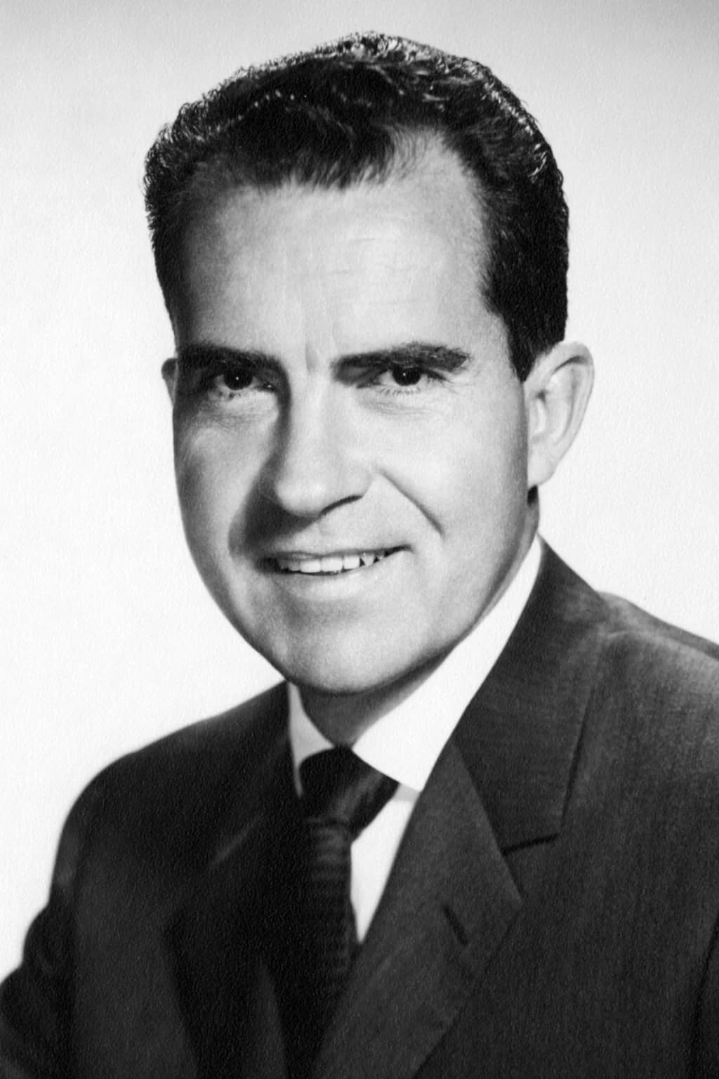 Portrait photograph of Richard Nixon