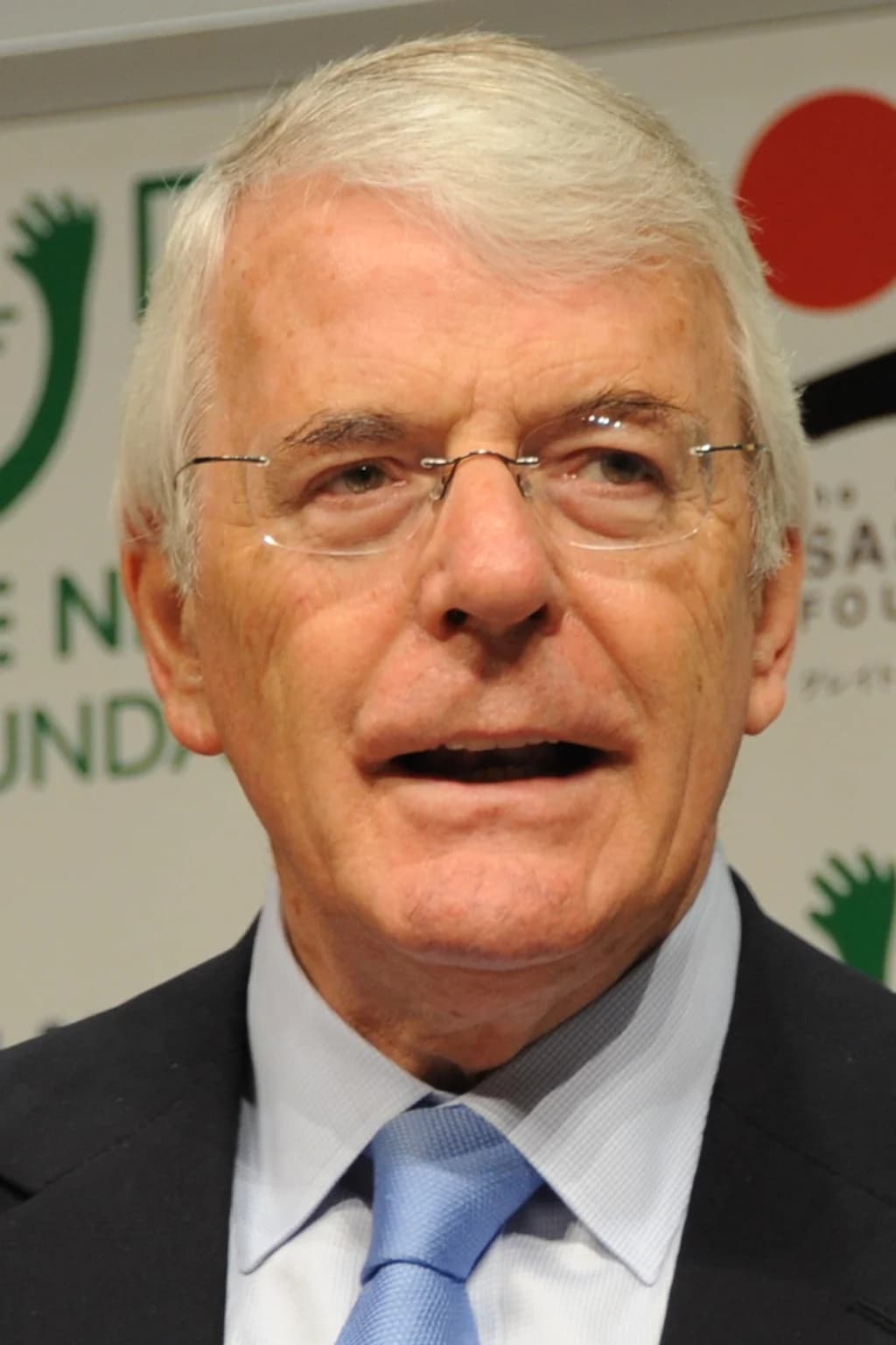 Licensed portrait photograph of Sir John Major