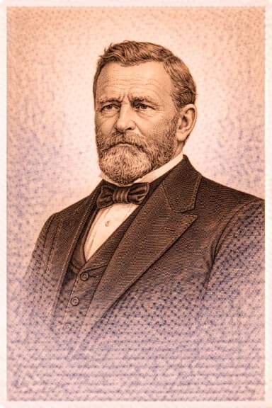 Portrait of Ulysses S. Grant in Union military uniform