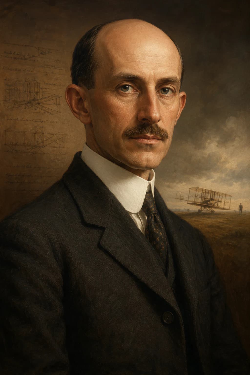 Portrait of Wilbur Wright
