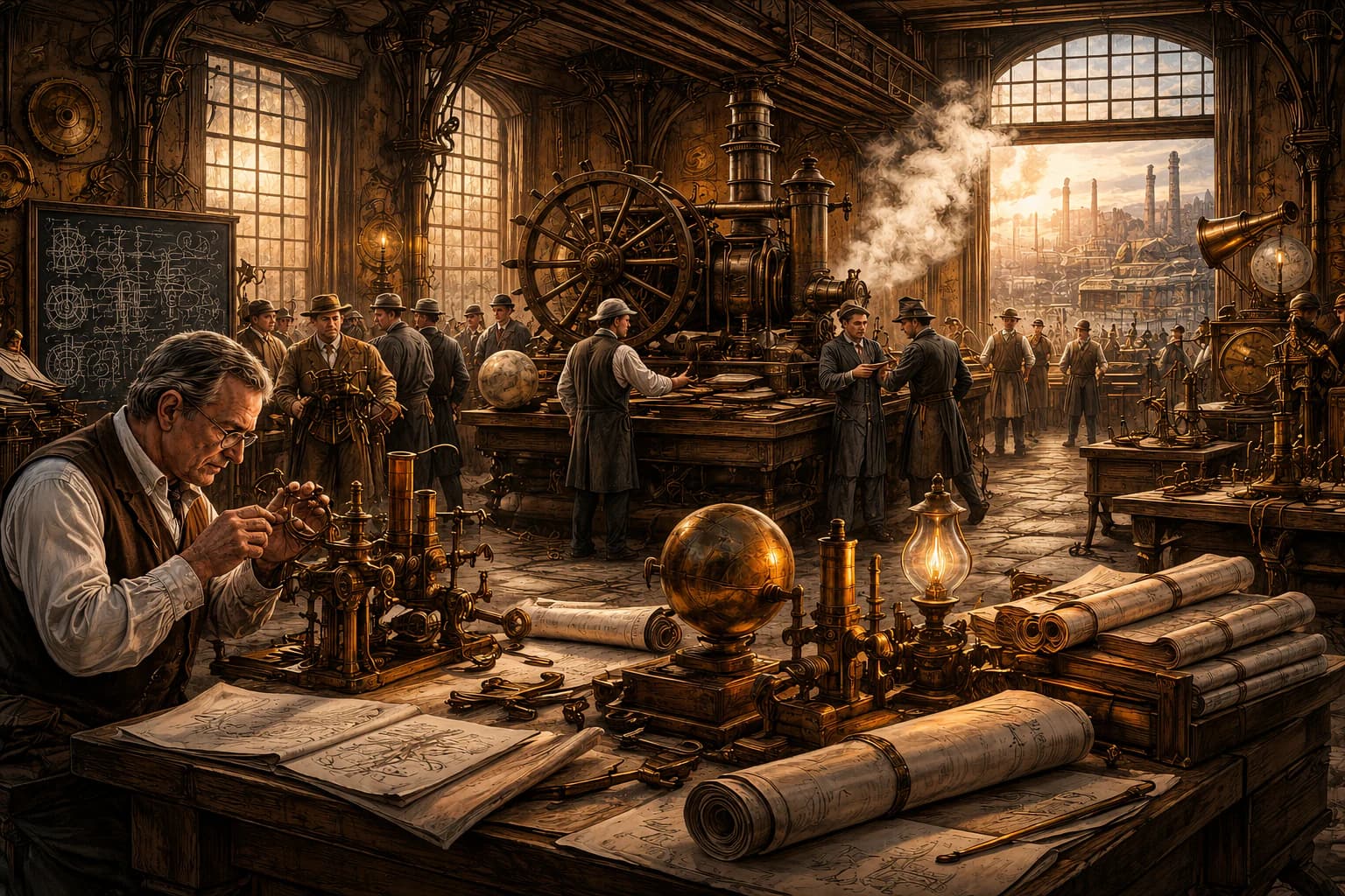 Stories of History Premium background