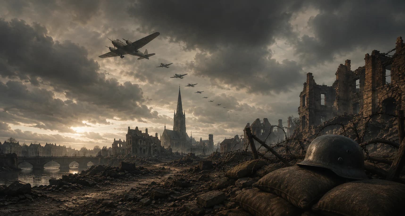 Europe in the 1930s: marching columns, mass rallies, and the shadow of another war gathering over the continent.