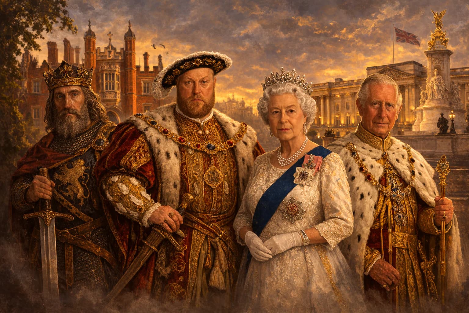 British Monarchs lineage