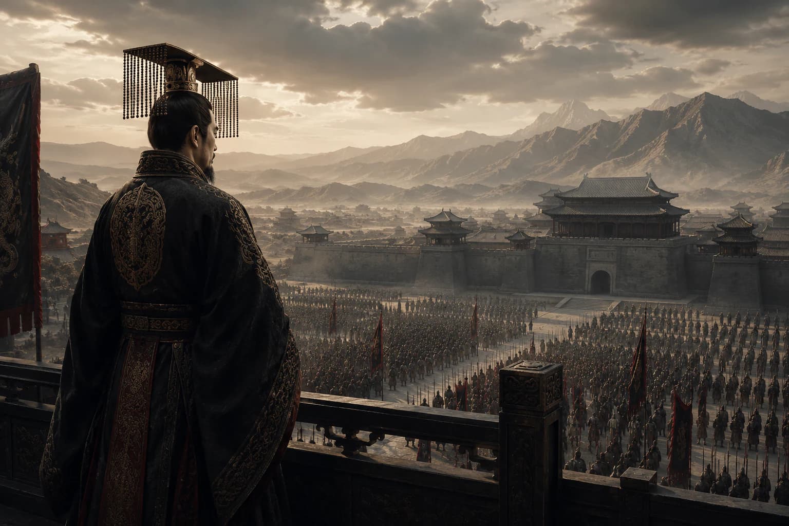Qin dynasty visual