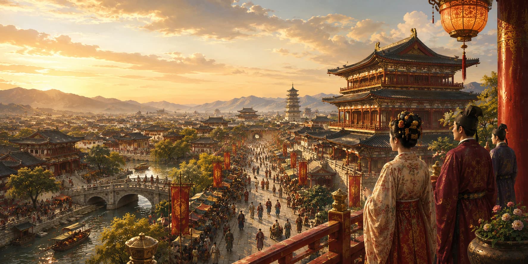 Tang dynasty visual