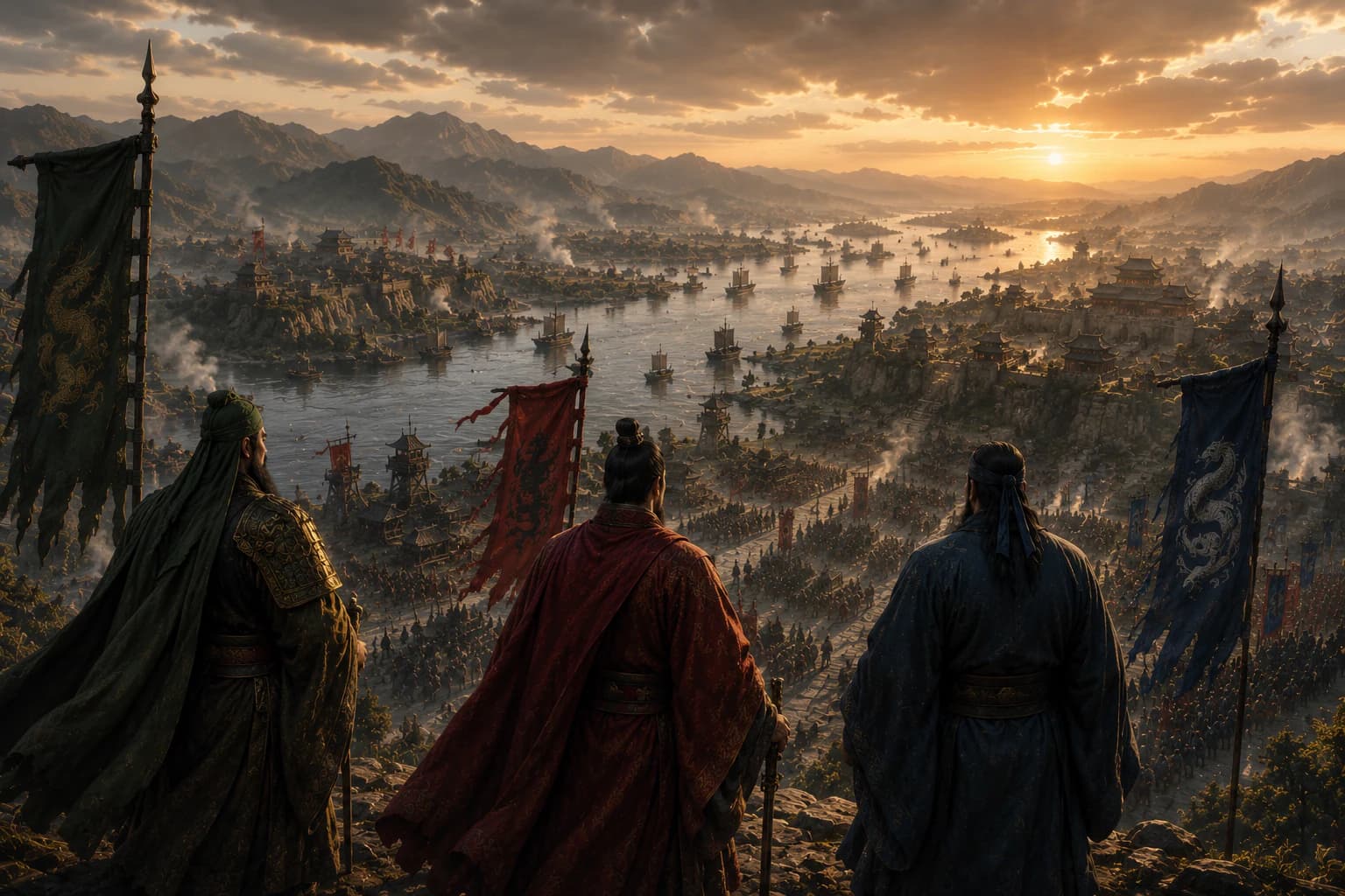 Three Kingdoms dynasty visual