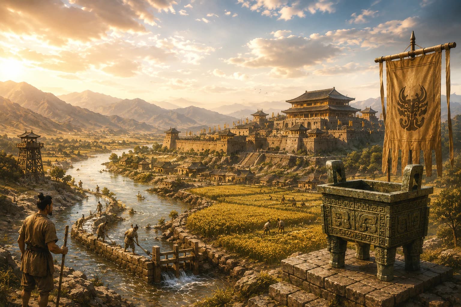 Xia dynasty visual