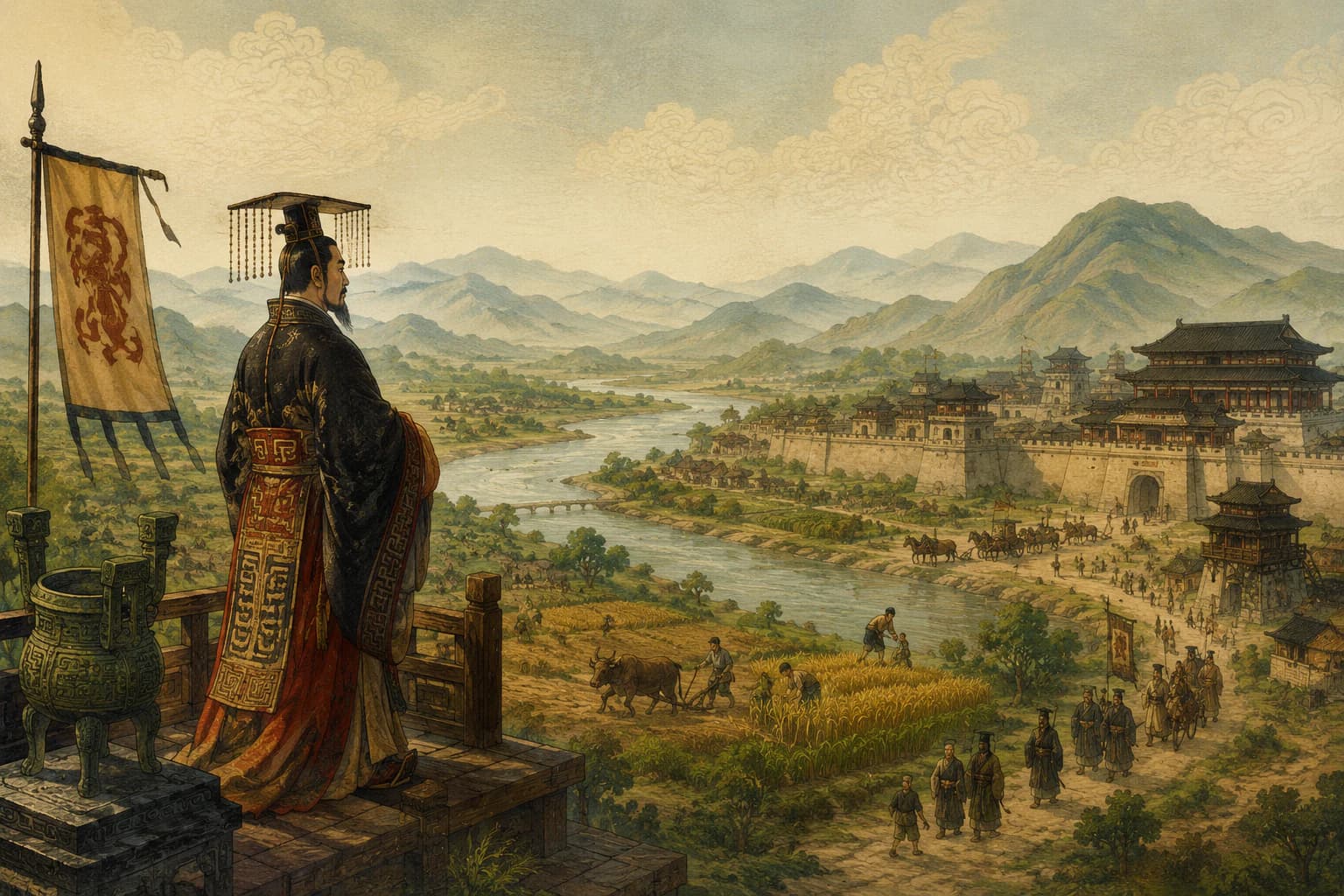 Zhou dynasty visual