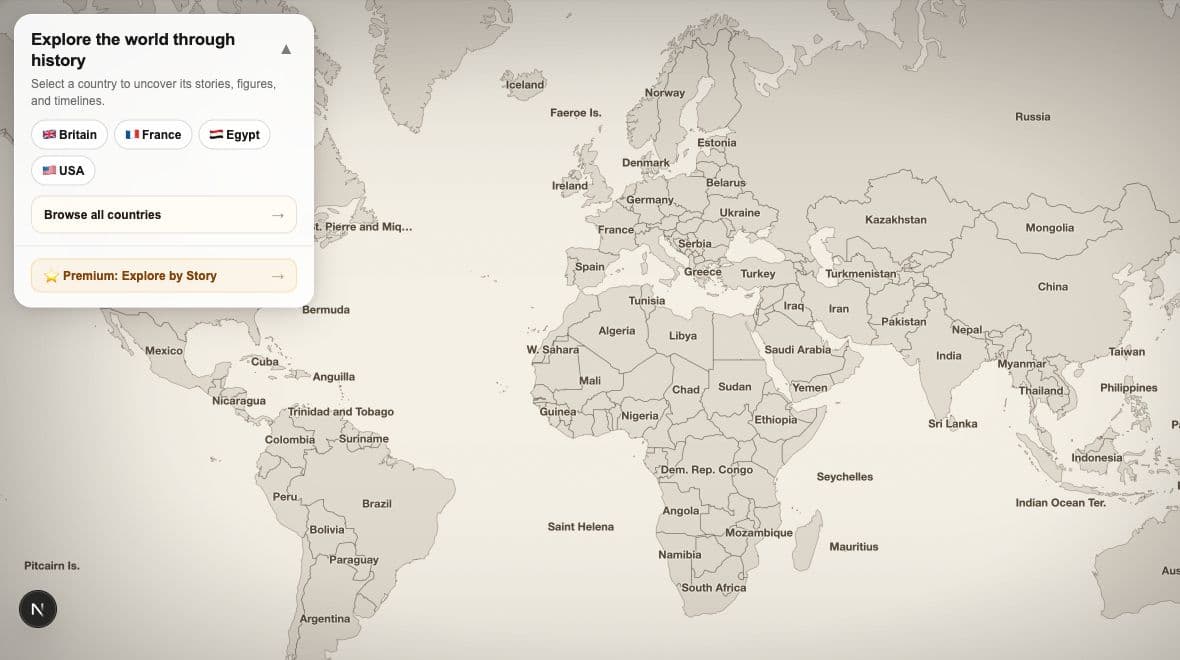 Maps screenshot