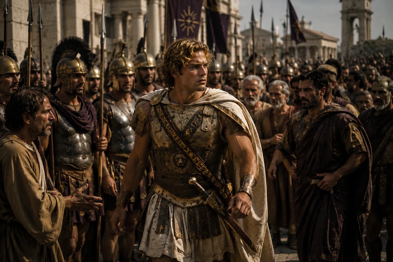 Alexander Takes the Throne