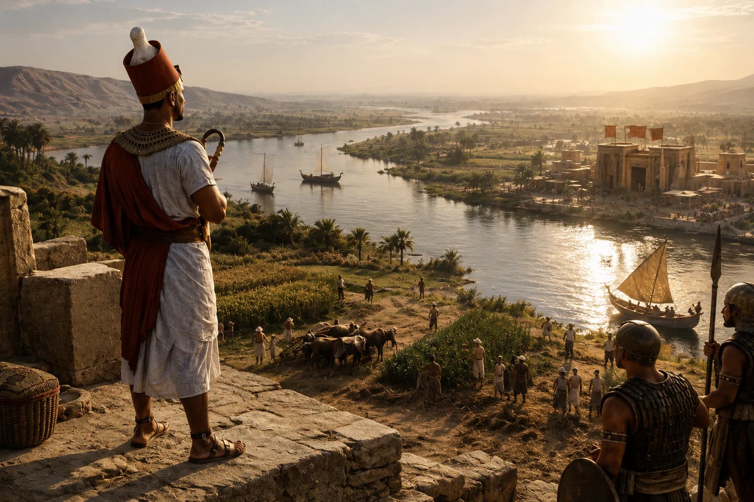 The Nile Creates a Kingdom