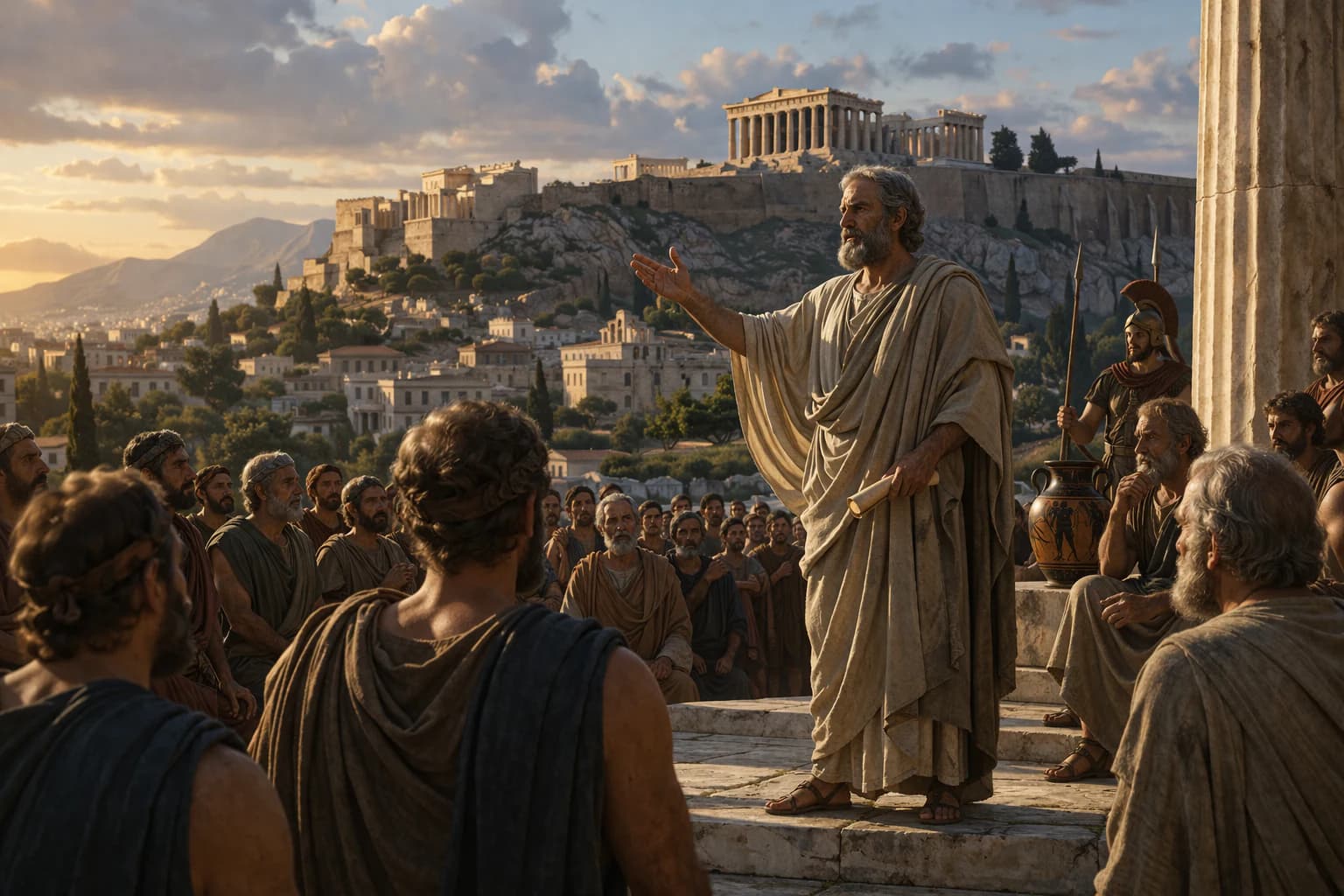 Athens Begins Political Reform