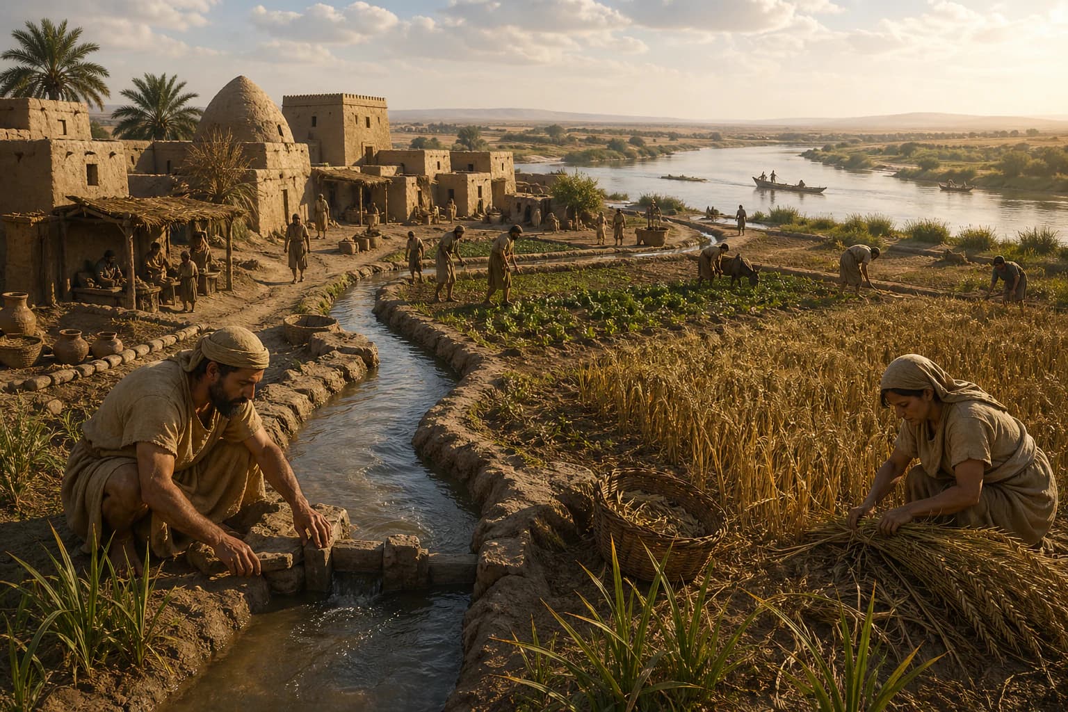 The First Farming Settlements