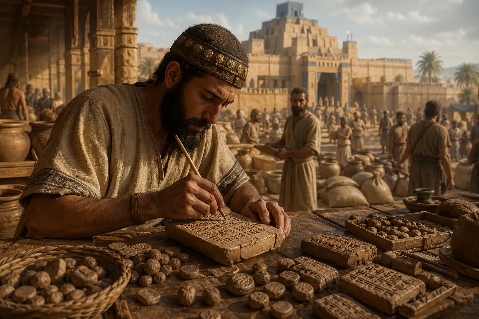 Cuneiform Writing and the Birth of Records