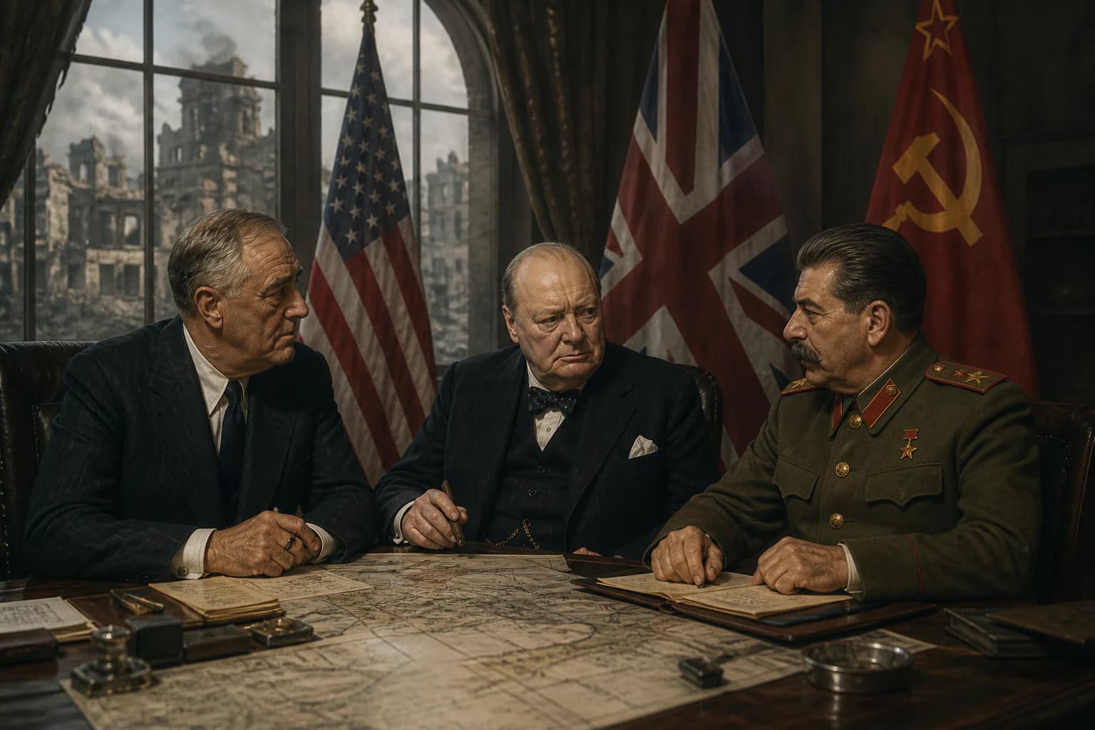 The Uneasy Wartime Alliance