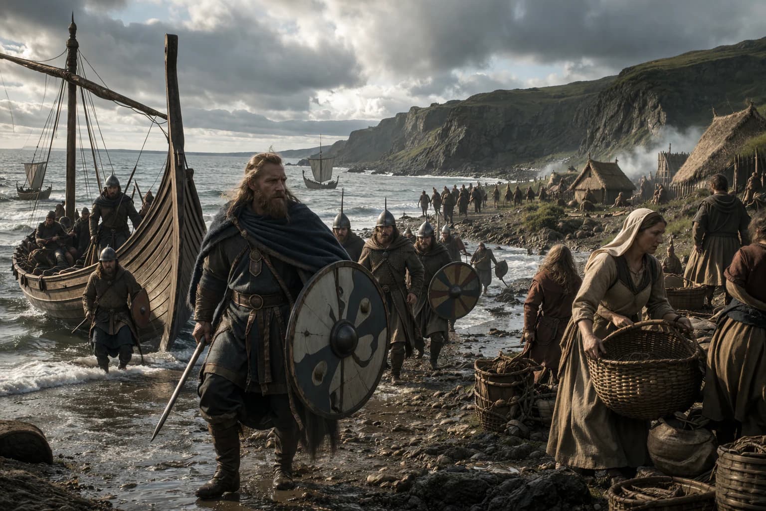 Settlers Cross the North Sea