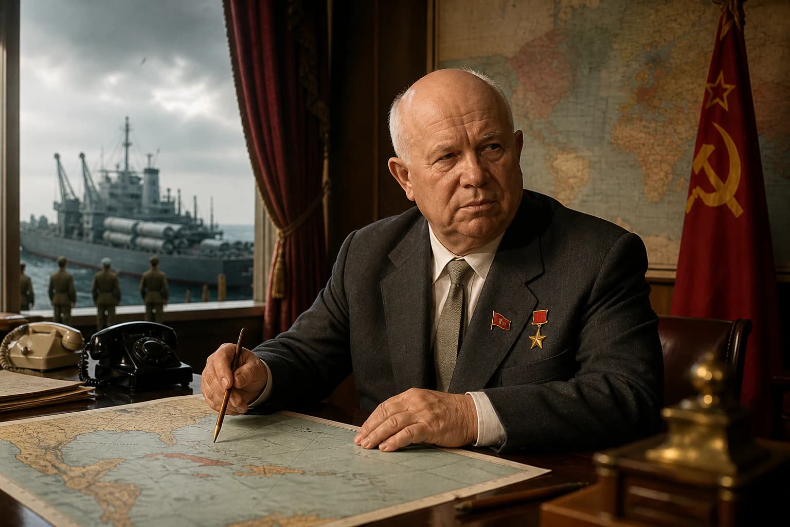 Khrushchev Sends Missiles
