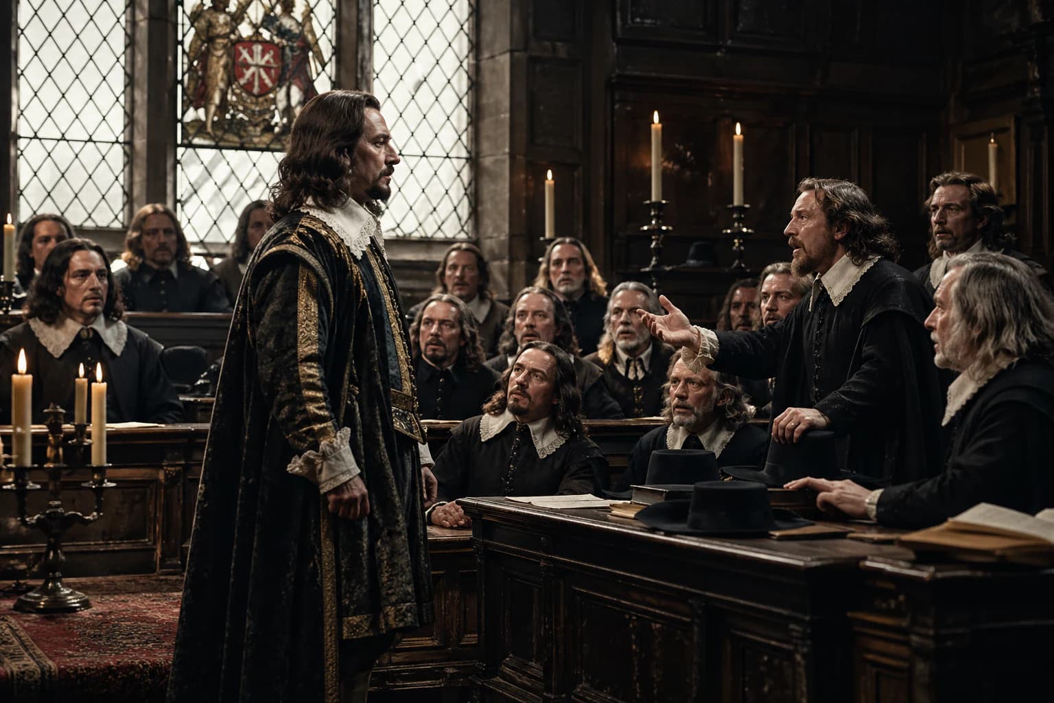 Charles I Confronts Parliament