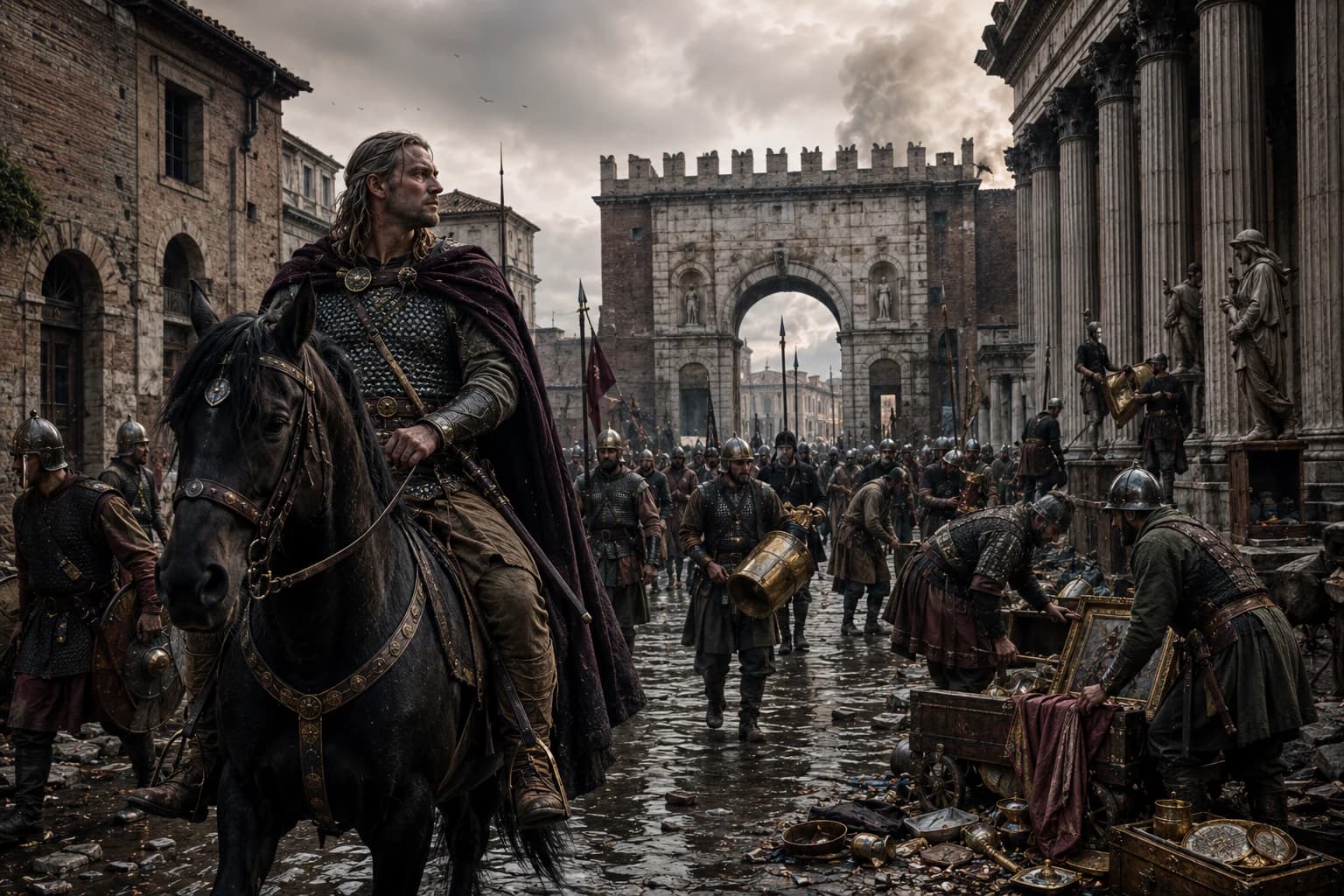 Alaric Sacks Rome